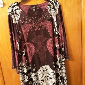 Alfani Woman 1X Tunic Length Top